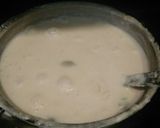 A picture of step 2 of Chaler payesh / Bengali rice Kheer.