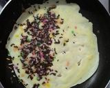 Foto langkah ke 3 dari resep Kue Lekker alias Crepes (tanpa mixer, oven, timbangan).