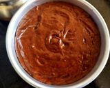 A picture of step 3 of Eggless Chocolate Cake.
