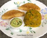 A picture of step 11 of Poha Dosa.