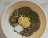 A picture of step 1 of Lemon Herb Rub.