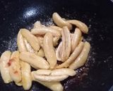 Foto langkah ke 3 dari resep Sauteed bananas chocolate camilan simple.