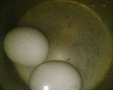 A picture of step 2 of Anda aloo matar salan/chapati.