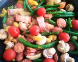 Foto del paso 1 de la receta: Revuelto de embutidos y verduras con cúrcuma 👍🇵🇪