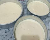 A picture of step 1 of Independence day cake.