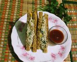 A picture of step 7 of Corn Paneer Cheese Sandwich.