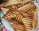 A picture of step 3 of Mix Vegetable grilled Sandwich.