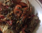 Foto langkah ke 3 dari resep Kepiting lada hitam.