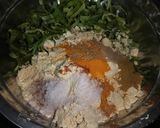 A picture of step 2 of Arbi patte muthiya.