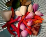 Foto langkah ke 1 dari resep Bakso udang saos padang.