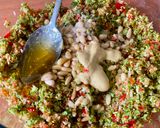 Foto del paso 2 de la receta: 🇳🇱 ENSALADA CRUDIVEGANA de BRÓCOLI (Países Bajos)
