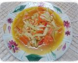 Foto langkah ke 4 dari resep Tumis Labu Wortel Udang Rebon Oregano.