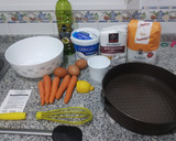 Foto del paso 1 de la receta: Bizcocho de zanahoria