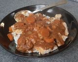 A picture of step 9 of Katsu Curry.