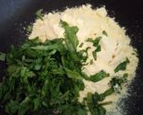 A picture of step 1 of Palak Dhokla.