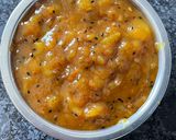 A picture of step 7 of Aam Ka Galka/ Meetha Aam ka achar.