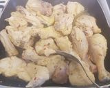 A picture of step 1 of Lemon chicken.
