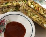 A picture of step 9 of Chicken Egg Grilled Sandwich.