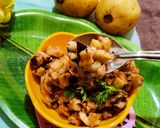 चटपटीत उपवासाची पेरूची भाजी (Upwasachi Peruchi Bhaji Recipe In Marathi) रेसिपी स्टेप 7 फोटो 