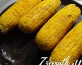 A picture of step 2 of Masala Corn on the Cob with Chat Masala.