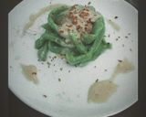 Foto del paso 5 de la receta: Fideos caseros de acelga con lomo de atún a la salsa parmesano