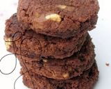 A picture of step 5 of Eggless Chocolate Cookies.