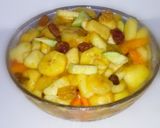 A picture of step 4 of Lemon masala fruit chaat (Ramadan iftar).