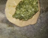 A picture of step 2 of Stuffed bathua paratha.
