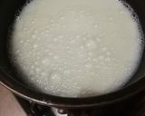 A picture of step 3 of Kashmiri chai.