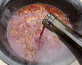Parázson szelídített szarvaspörkölt 🫎🍷🫎🍷 recept fázis 5 fotója