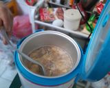 รูปขั้นตอนการทำที่ 6 ของ ข้าวต้มไข่หมูสับหม้อหุงข้าว