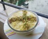 A picture of step 8 of Kesar Rabdi Kheer.