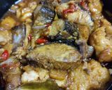 Foto langkah ke 4 dari resep Ikan buri kecap pedas.
