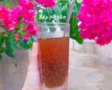 A picture of step 3 of Winter Melon and Grass Jelly Herbal Drink with Chia Seeds.