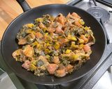 Une image de l'étape 11 de Poulet miso negi.