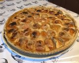 Une image de l'étape 10 de Tarte aux abricots (pâte brisée aux deux farines et lait).