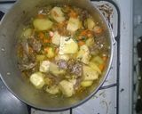 A picture of step 8 of Meat stew (with rice).