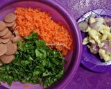 Foto langkah ke 2 dari resep Omlet sayur bawor (bayam - wortel).