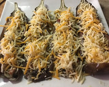 Foto del paso 3 de la receta: Berenjenas rellenas con cebolletas y bacon