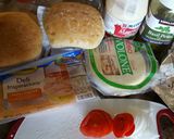 Foto del paso 1 de la receta: Torta de pavo y queso provolone