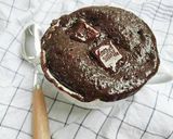 Foto langkah ke 5 dari resep Brownies Microwave.