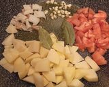 Foto del paso 1 de la receta Garbanzos con arroz y bacalao