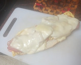 Foto del paso 5 de la receta: Bocadillo de bacon frito, tortilla francesa, tomate y queso