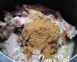 A picture of step 2 of Mutton Nalli Nihari.