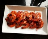 Foto langkah ke 3 dari resep Assam Heh / Tamarind prawn /Udang goreng Asam.