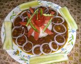 A picture of step 6 of Rajma Chawal.