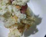 A picture of step 2 of Bread ka halwa.