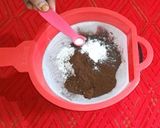 எஃலெஸ் சாக்லேட் ட்ரஃபில் கேக் (Eggless Choco Truffle Cake Recipe in TAmil) ரெசிபி ஸ்டேப் 3 புகைப்படம்