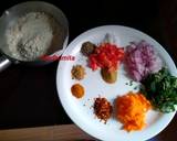 Spicy wheat pancake recipe step 1 photo
