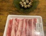 Foto langkah ke 1 dari resep Telur Puyuh Teriyaki Gulung Beef Slice.